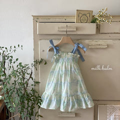 Camilia Blue Garden Dress