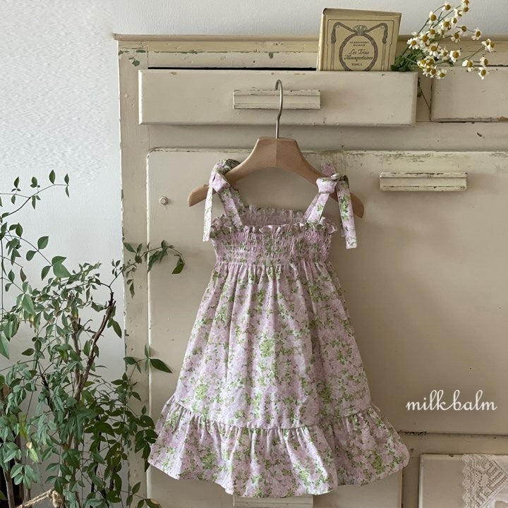 Camilia Pink Garden Dress